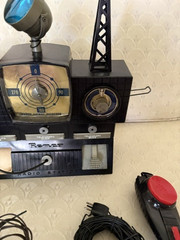 1954 Remco Electronic Radio Station In Original Box WORKING w/Video GREAT COND