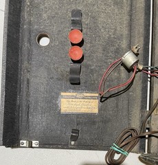 Vintage 1947 Zenith Transoceanic Clipper Radio Model 8G005 For Parts or Repair