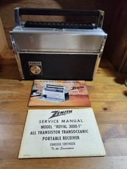 Vintage Zennith Royal 3000 Multi Band Radio
