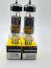 2x Sylvania 10GV8 NOS Tubes, Made In Japan