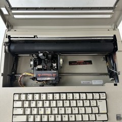 Sears SR1000 Electronic Typewriter With Box Vintage Works NO INK TAPE