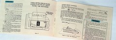 Vintage Zenith Space Command Remote Control Operating Guide