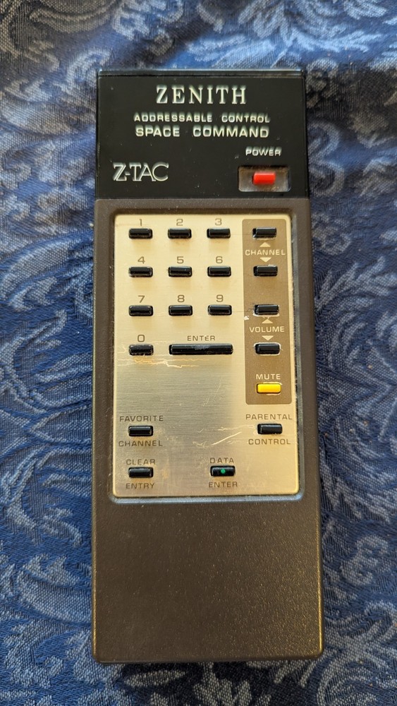 Vintage Zenith Space Command TV Remote Battery -Untested