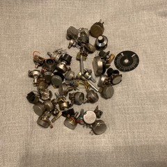 Lot of 20 + Audio Potentiometers Pre Owned Plus A Few Misc Items (Lot 3)
