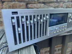 Sansui SE-8 Stereo Graphic Equalizer Blue-Light Spectrum Analyzer /free Shipping