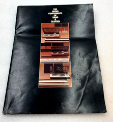 THE AUDIO COMPONENTS OF BANG & OLUFSEN AUDIOPHILE BROCHURE
