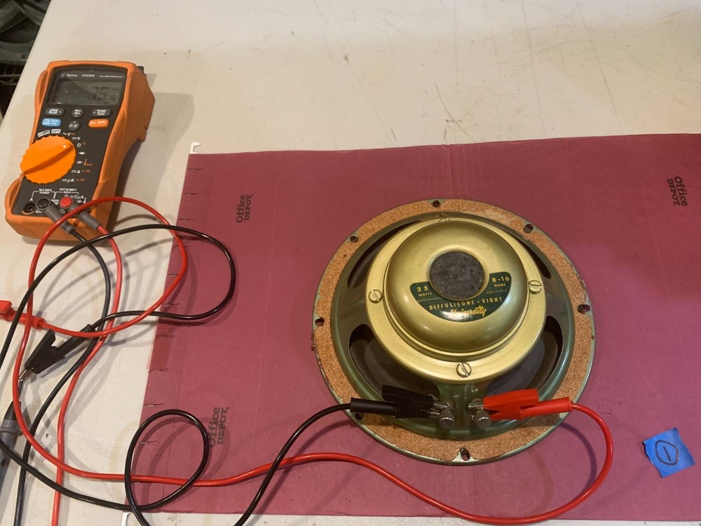University Diffusicone Eight Full Range Alnico Magnet 25 watt Speaker