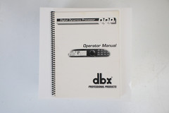 DBX DDP operator manual