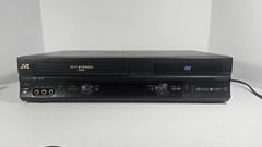 JVC HR-XVC20U DVD VCR Combo Player Hi-Fi Stereo SQPB Tested Component Optical