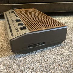 Vintage GE 7-4634B AM/FM Digital Alarm Clock Radio Woodgrain Tested