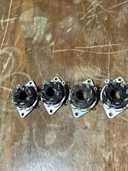 Lot Of 4 NOS 8 Pin Octal Tube Sockets 1.25” Hole 1.5” Mounting Vintage USA