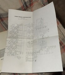 Conn Organ Classic 825 Type 1 2 3 Service Repair Shop Manual Schematics lot c