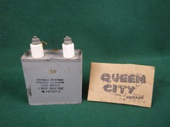 Vingate Electronics General Electric 28F213 pyranol capacitor 1mu-F 3000vdc 3000