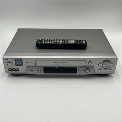 Sony VCR VHS Player SLV-N81 Video Cassette Recorder 4 Head HiFi w/ Remote Tested