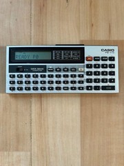 CASIO PB-110 Pocket Computer Programable Calculator Tested Working Japan