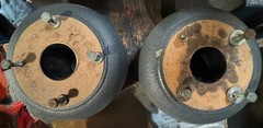 Pair JBL 2482 Compression Drivers with Alnico Magnets OEM Diaphragms