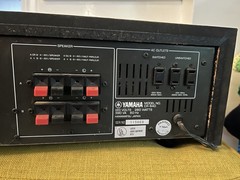 Yamaha CR-640 Natural Sound Stereo Receiver Works Read