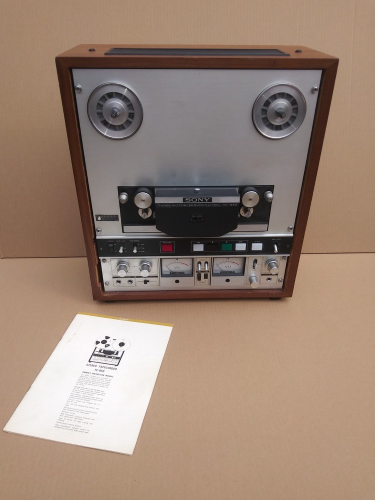 Sony TC-850 Semi Mastering Reel to Reel SOLD FOR PARTS