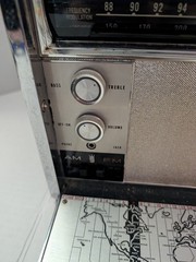 Vintage Zenith Trans-Oceanic AM-FM Multi-Band Royal 3000-1 Works Great