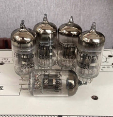 1 matched pair ECC83 Audio Vacuum Tubes replace 12AX7B 7025