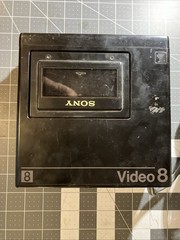 Vintage Sony EV-C8U Video Cassette Recorder And Player PARTS ONLY