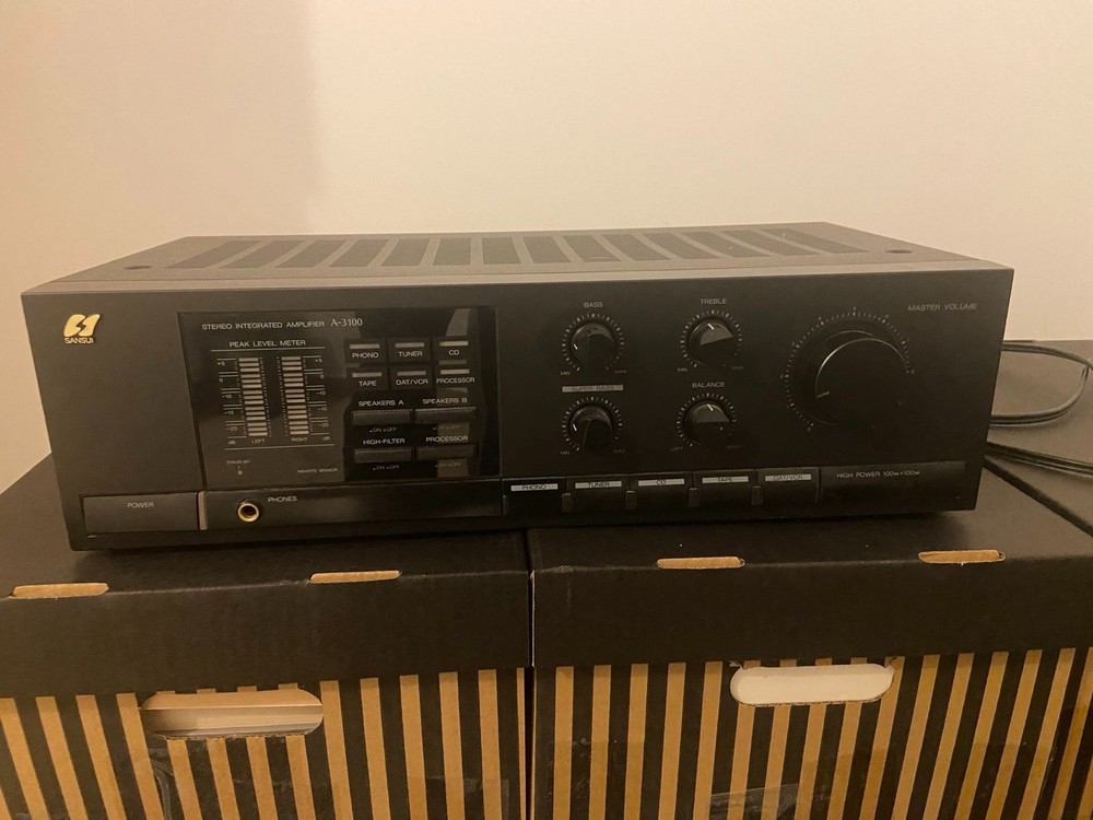 Sansui a-3100 – Fully working, Serviced.