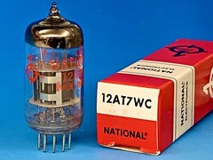 NOS 12AT7/12AT7WC VACUUM TUBE ECC81 6201 FOR HI-FI & GUITAR AMP, MADE IN CHINA