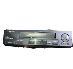 SHARP VC-A410U VHS VCR Player/Recorder w/ No Remote Tested Works Great CONDITION