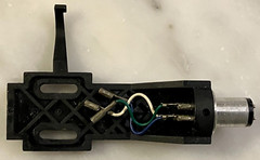 SANSUI BLACK HEADSHELL .