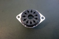 National 11 Pin Female 1 1/2″ Mtg Vacuum Tube/ Relay Socket