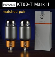 1 matched pair PSVANE KT88-T MarK II classic grade Tubes remove CV5220 6550