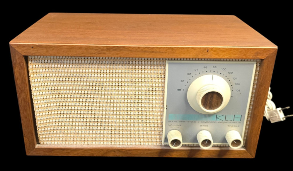 KLH Model 21 FM Receiver Radio Vintage Stereo Tested Working