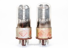 2X Nanking Metal Base 6H8C 6N8P 6SN7 Vacuum Tubes / KT1
