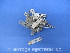 (20) Small L Brackets (PCB mounting, etc): 1-1/2″ L X 3/8″ W X 0.050″ Thk, Zinc