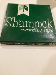 Shamrock recording Tape 1 1/2 Mil. polyester 1/4 in X 1200 ft 031 REEL TO REEL