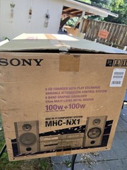 NEW IN BOX SONY MHC-NX1 PARTIALLY SEALED RARE VTG 1999 Untested
