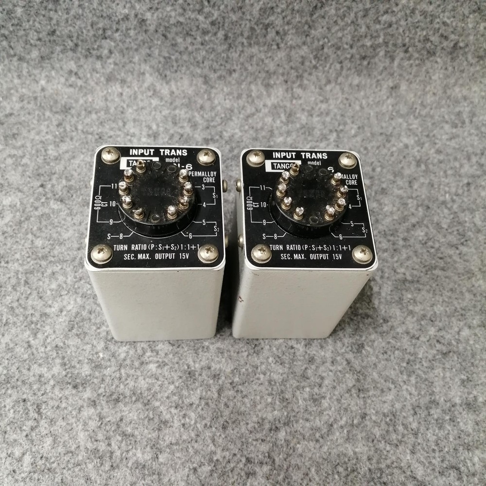 TANGO NN-6 Input Transformer Pair Vacuum Tube Amp Tested Japan