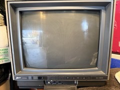 Zenith System 3 Space Command Vintage CRT Television Set Classic Retro Display