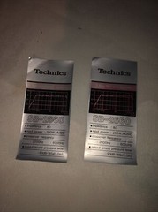Technics Sb-2660 Speaker Logo Emblem Stickers