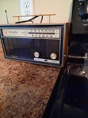 Juliette Solid State AM/FM Tabletop Radio w/ Telescopic Antenna A-909