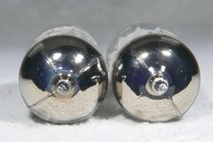 Matched Pair Amperex Bugle Boy 7316/ECC186 O-Getter Holland 1959 Very Strong